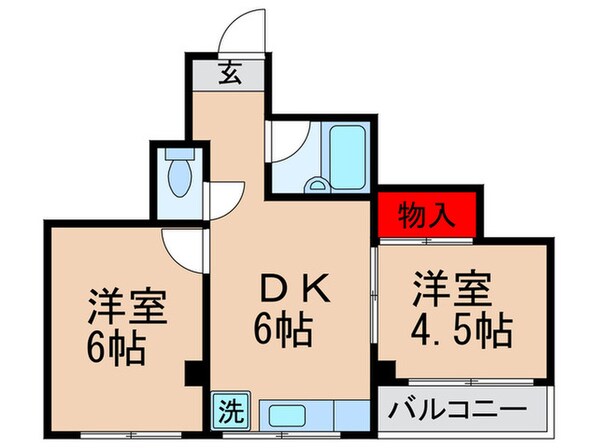 グラシア梅田の物件間取画像